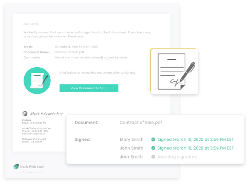 esignature track with ease